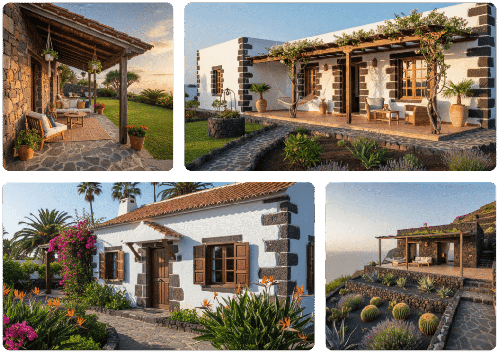 Gestión de casas rurales en alquiler vacacional en Tenerife