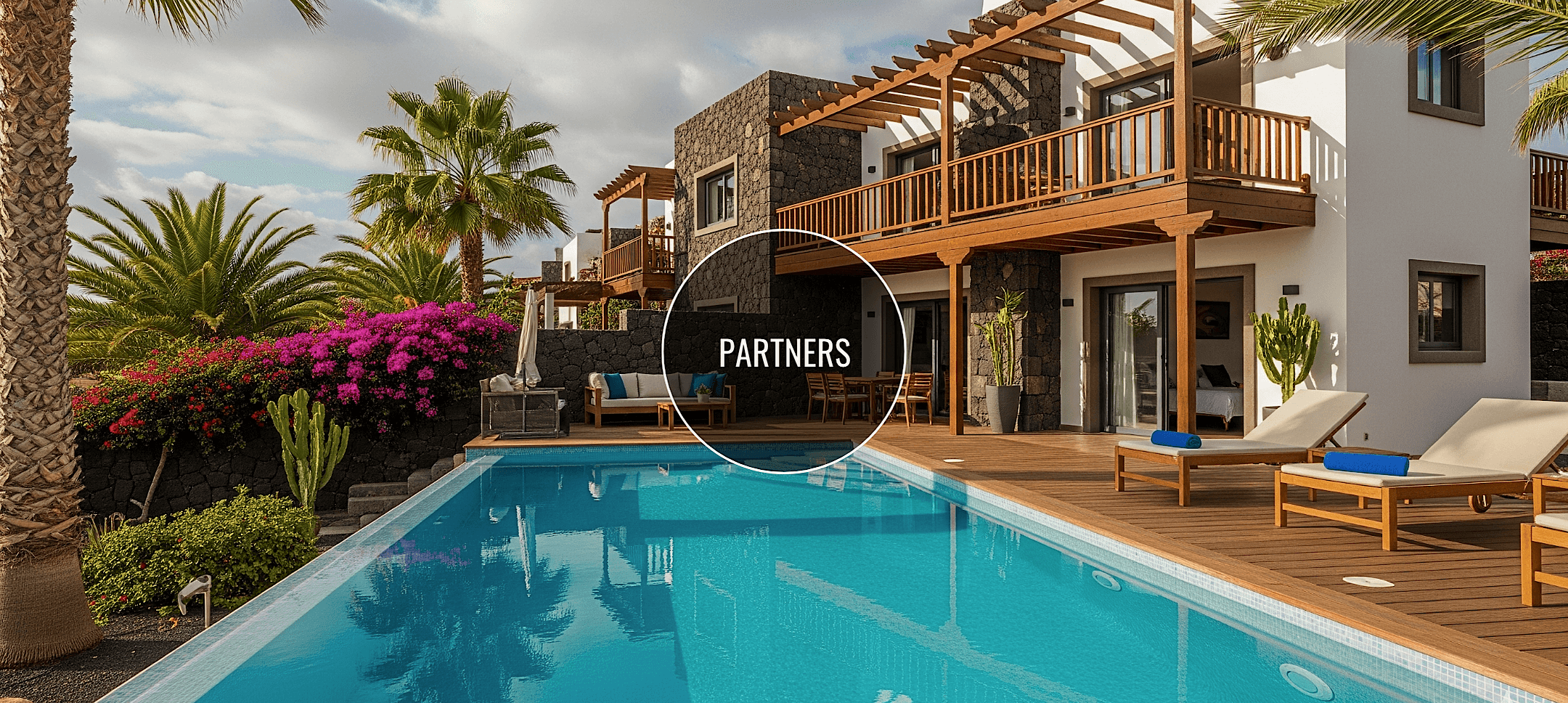 Acuerdos con partners y colaboradores de viviendas vacacionales en Tenerife